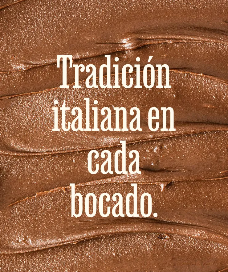 Textura de chocolate: tradición italiana en cada bocado